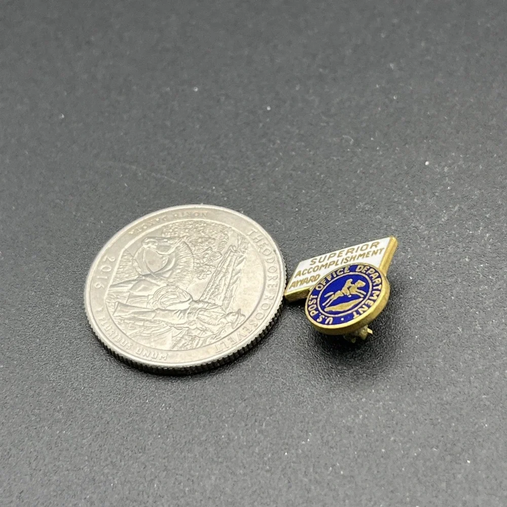 U.S. Post Office Department Superior Accomplishment Award Lapel‎ Hat Pin